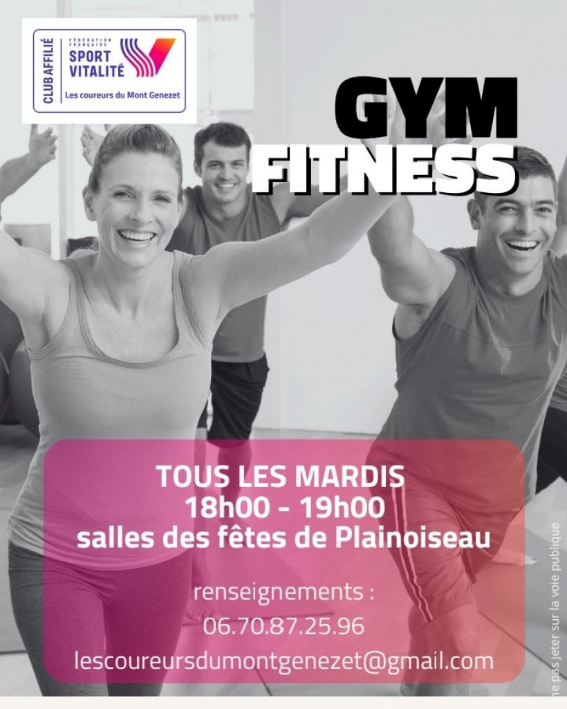 Cours de gym Fitness