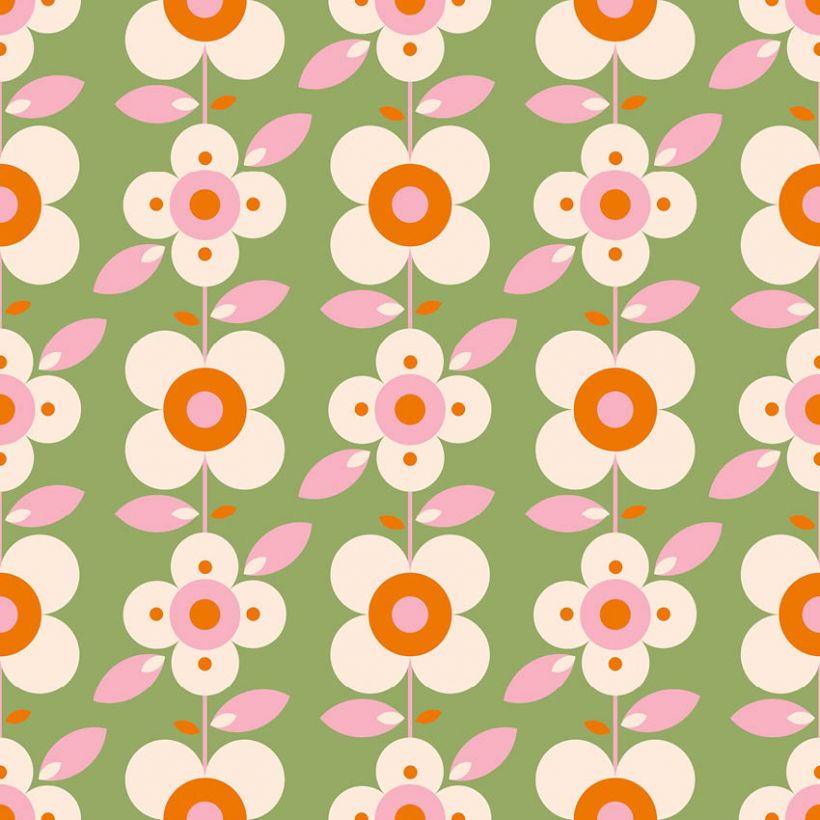 Atelier créatif : Fleurs des années 1970
