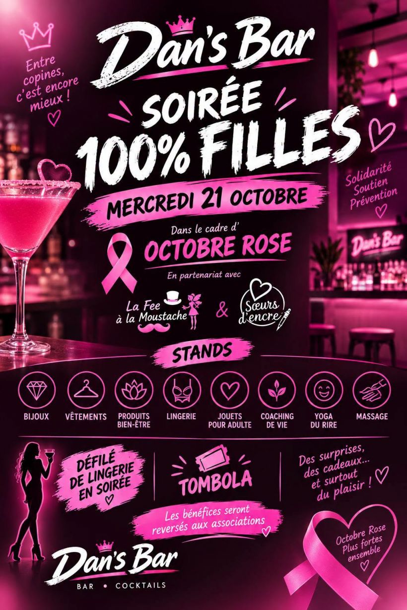 Soirée 100% filles
