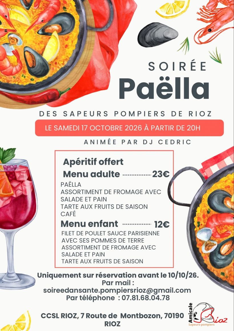 Soirée Paëlla