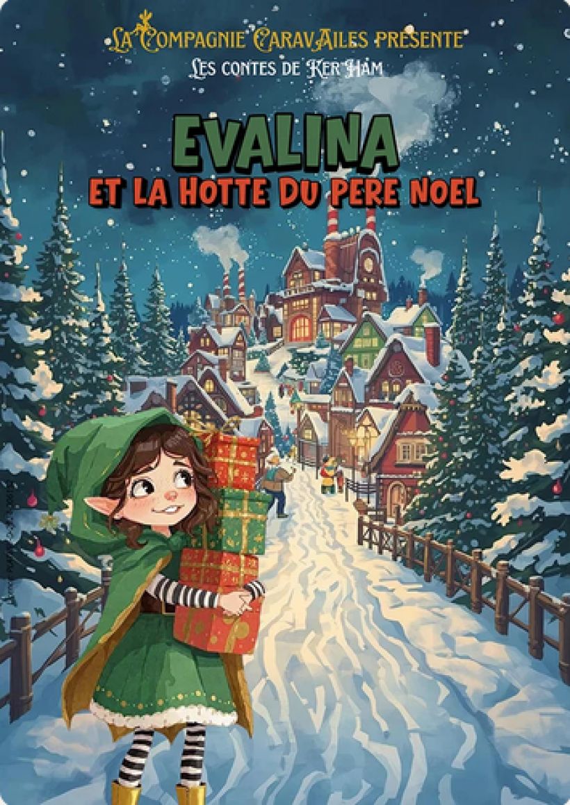 Évalina et la hotte du Père Noël