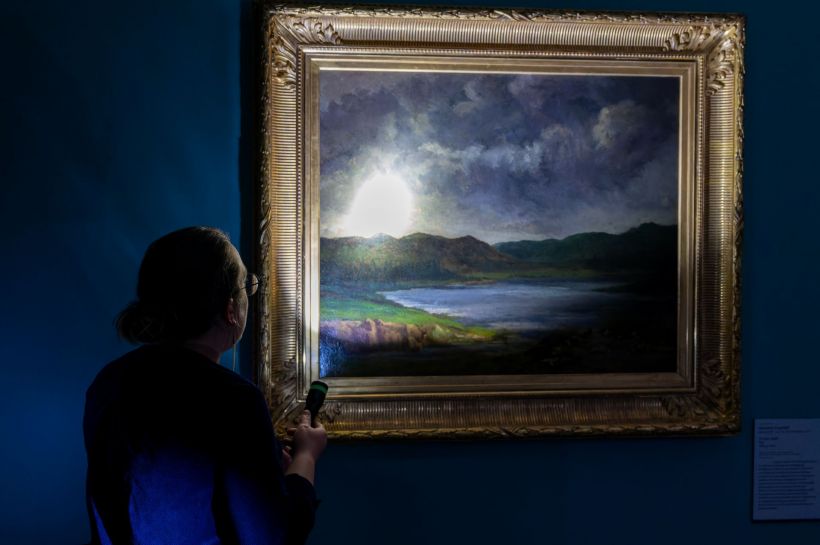 Visite à la lanterne du musée Courbet