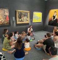 Ma première visite au musée