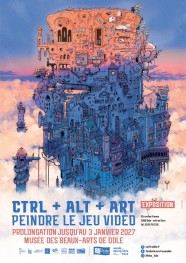 Visite de l'exposition "Ctrl + Alt + Art - Peindre le jeu vidéo"