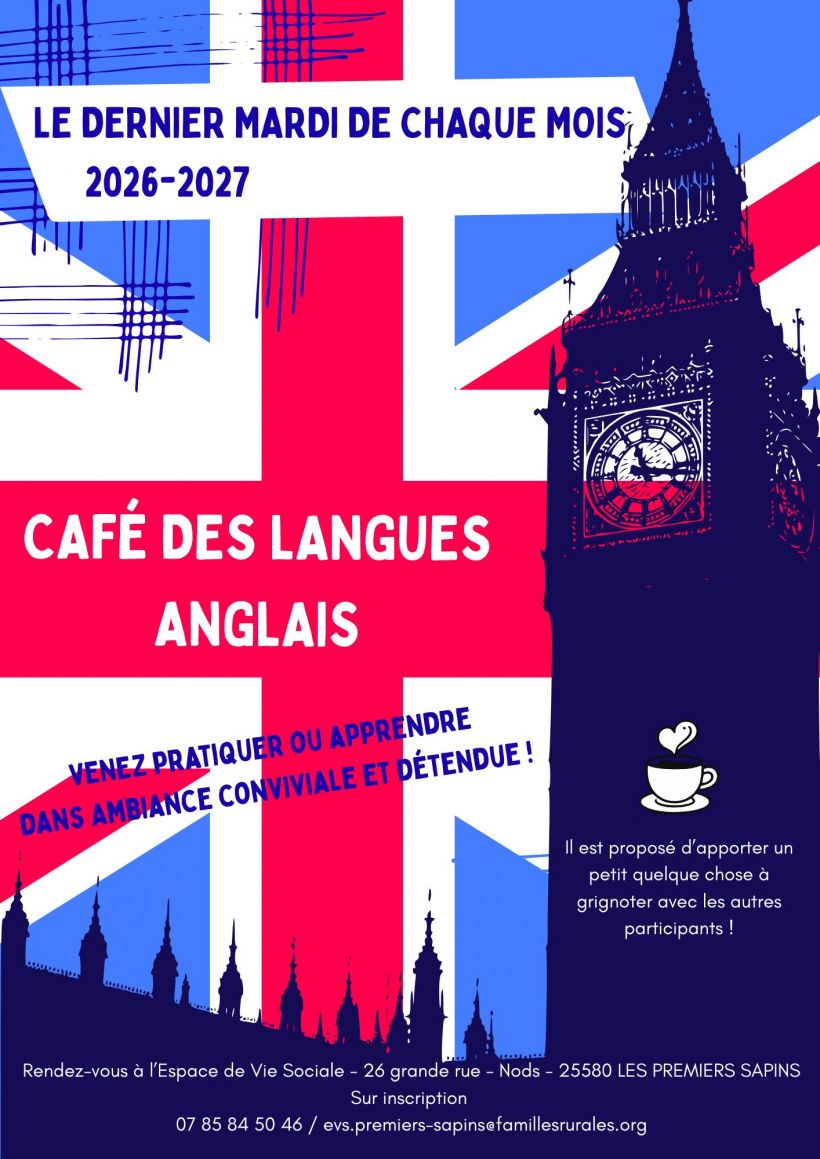 Café des langues Anglais