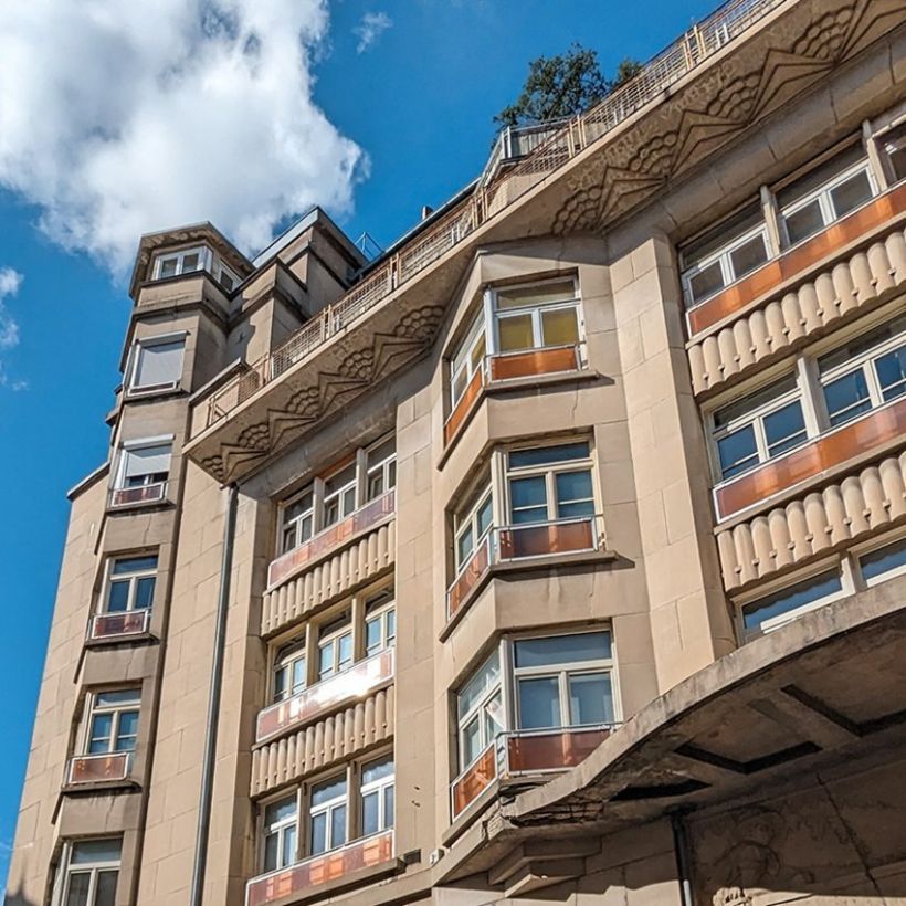 Parcours architecture du XXe siècle dans la rue Proudhon