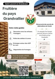 Visite guidée de la fruitière du Pays Grandvallier