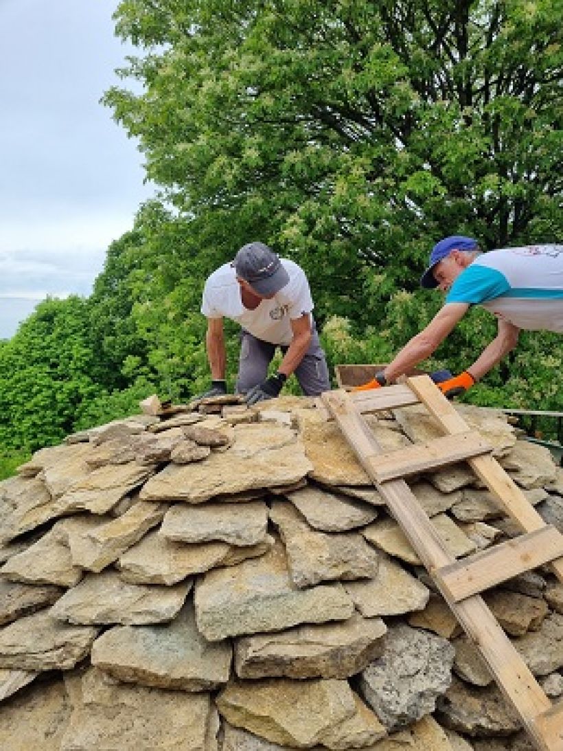 Atelier participatif - construction en pierre sèche