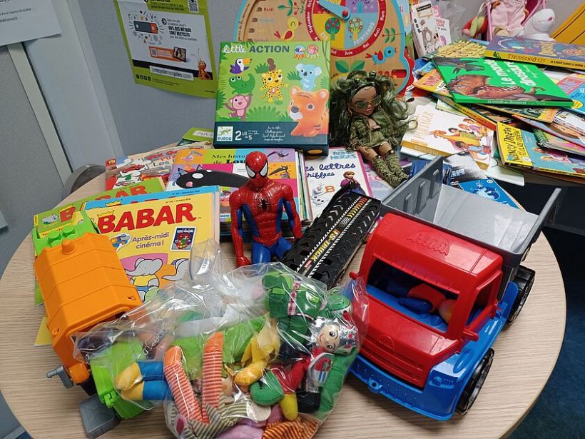 Collecte solidaire de jouets d'occasion