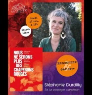 Rencontre littéraire avec Stéphanie Durdily