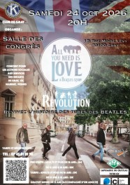 Révolution "All you need is love a Beatles story"