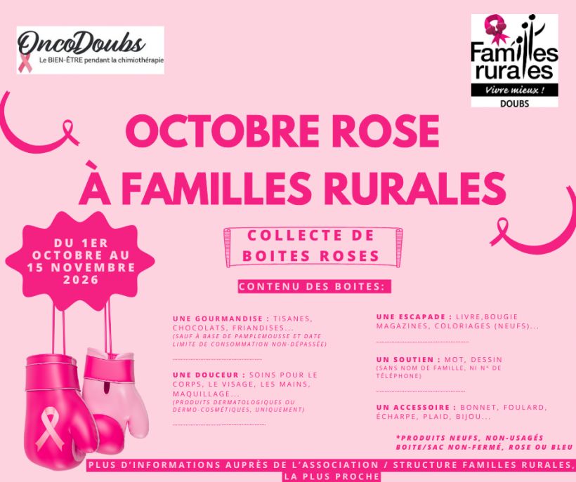 Ateliers couture pour Octobre Rose