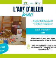 Atelier bibliocréatif "L'album magique"