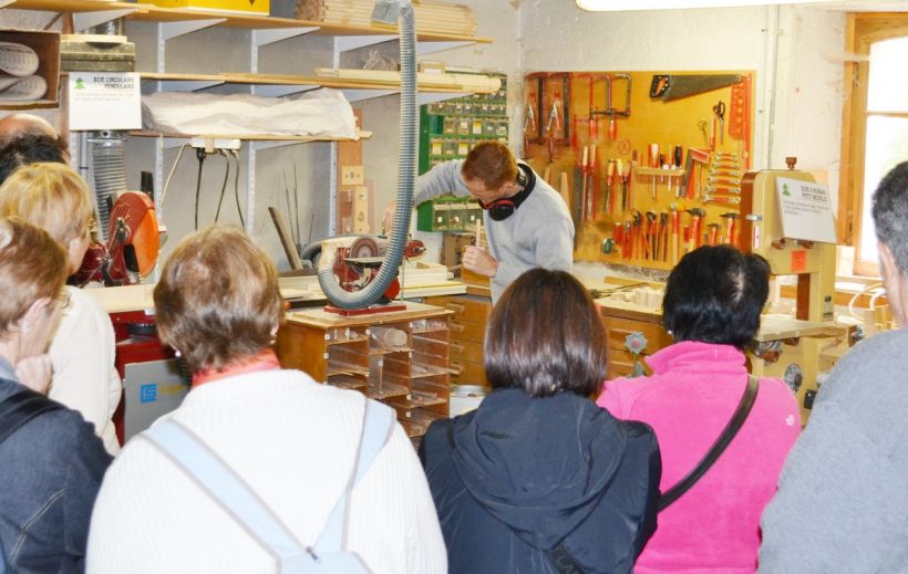 Visite guidée des ateliers Sauge artisans du bois