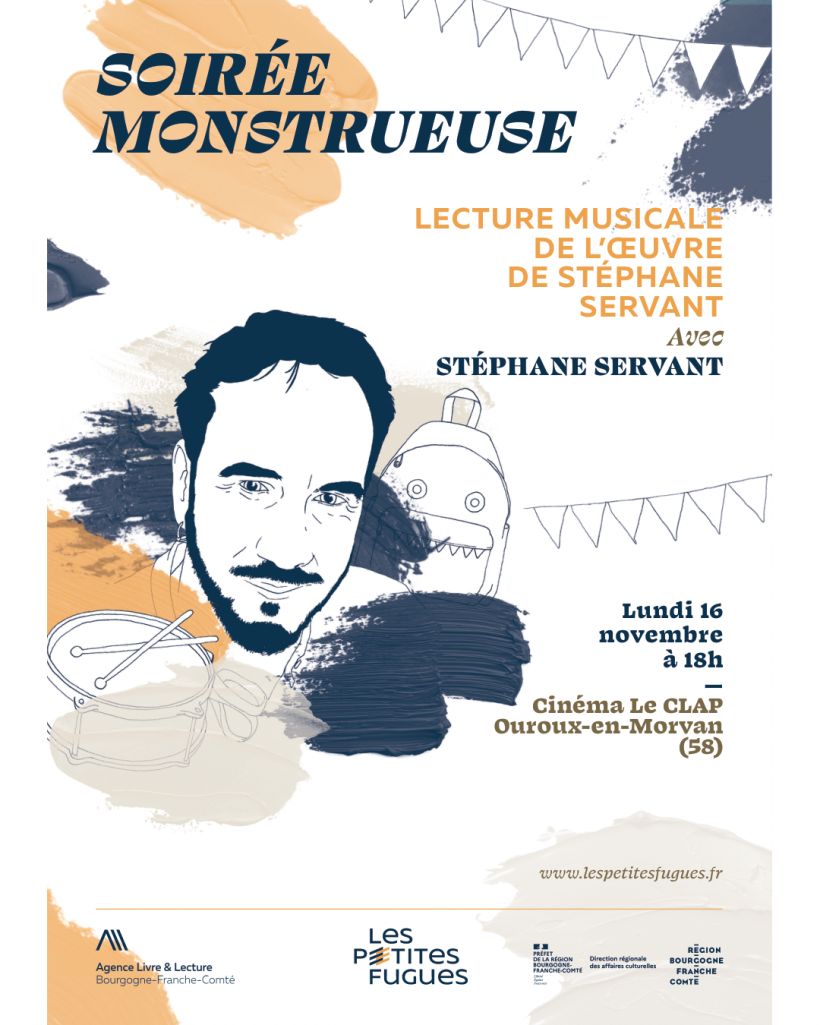 Lecture musicale de l'oeuvre de Stéphane Servant