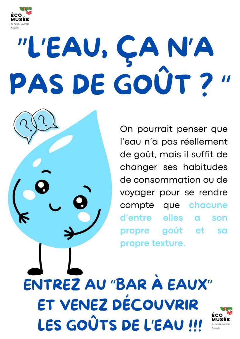Fête de la science : Bar à eaux
