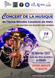 Concert au profit des blessés des armées