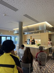 démonstrations et dégustations en cuisine