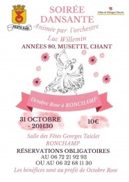 Octobre Rose - SOIRÉE DANSANTE