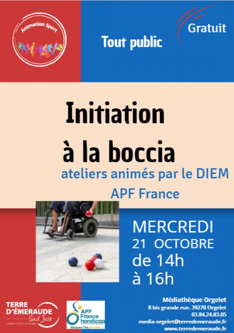 Initiation à la boccia