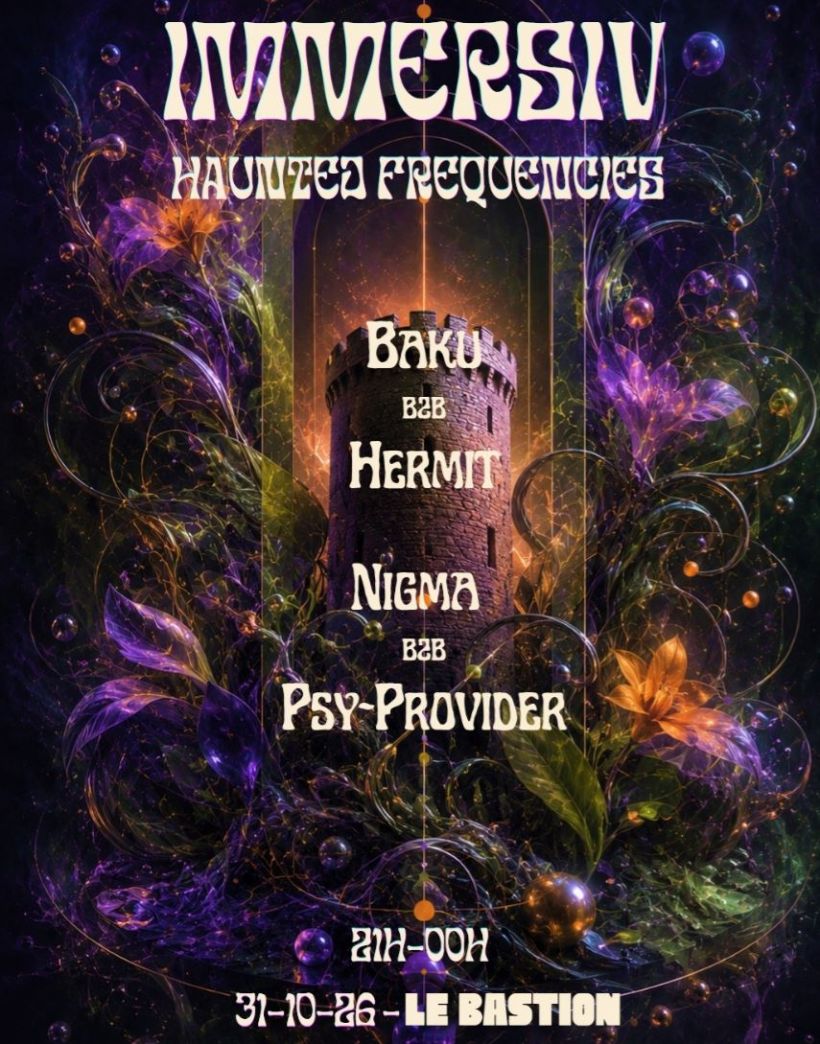 HAUNTED FREQUENCIES - 3 YEARS OF IMMERSIV