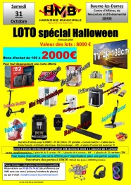 Loto géant spécial Halloween