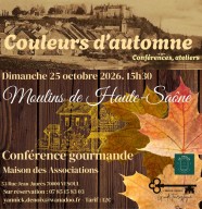 Conférence : Moulins de Haute-Saône