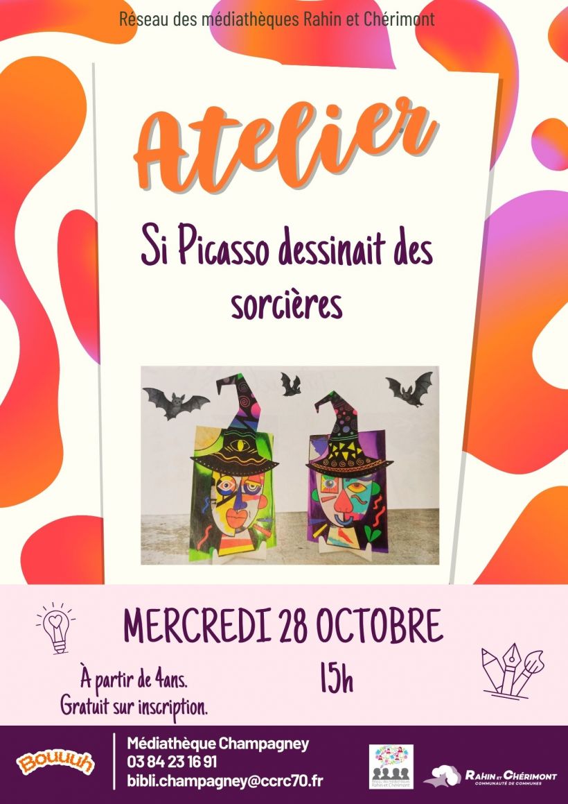 Atelier : si Picasso dessinait des sorcières