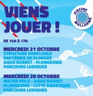Viens jouer à la piscine !
