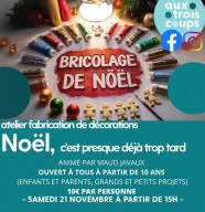 Atelier décorations de Noël