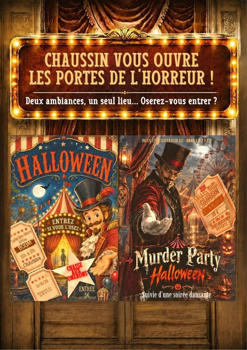 Chaussin vous ouvre les portes de l'horreur