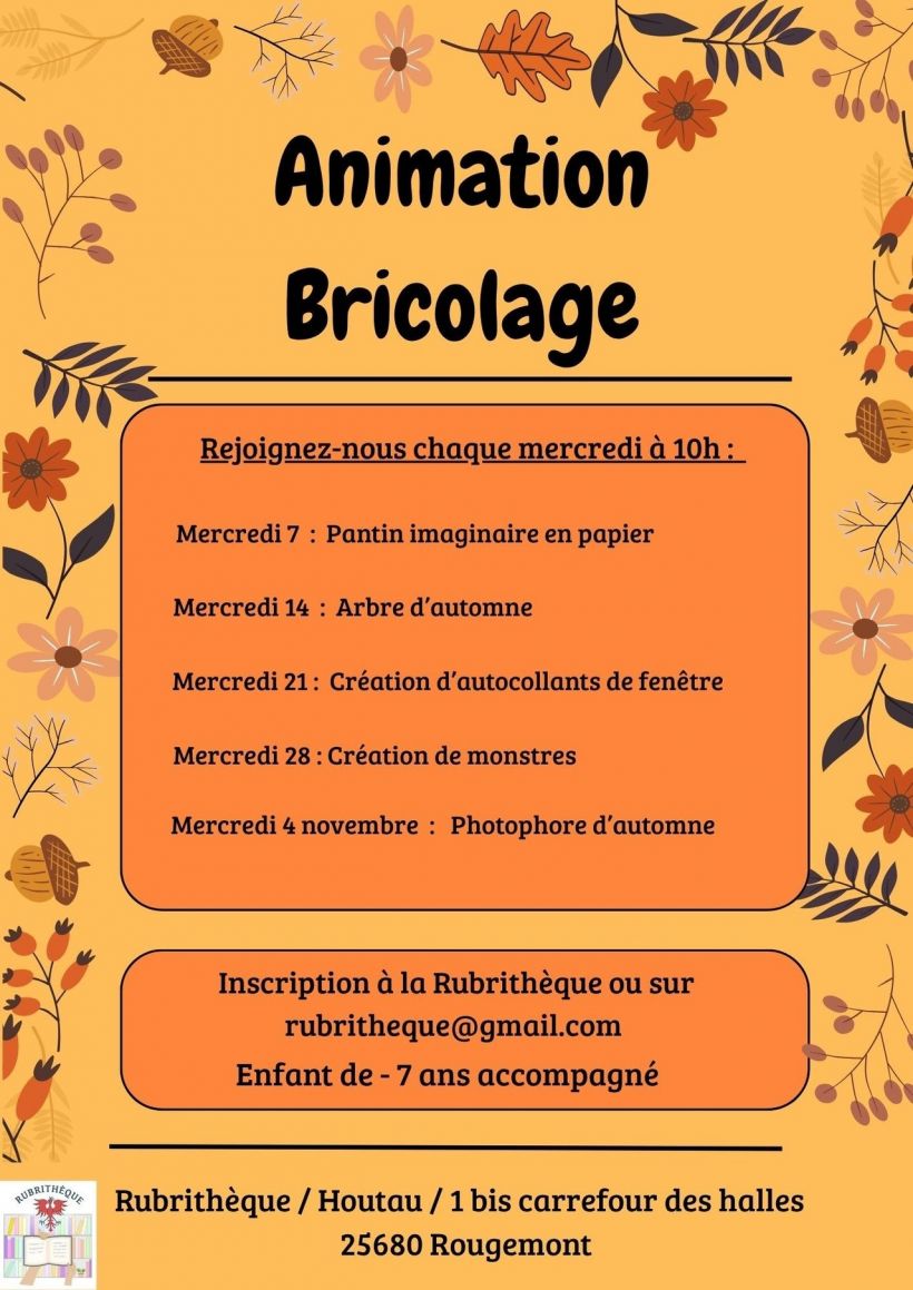 Animation Bricolage