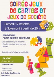 Soirée jeux