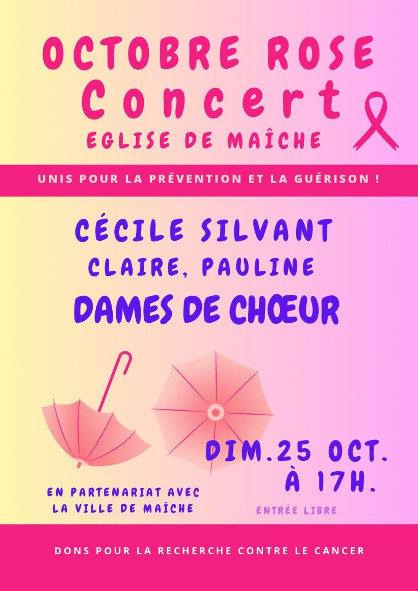 OCTOBRE ROSE - CONCERT
