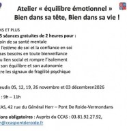 Ateliers seniors : équilibre émotionnel
