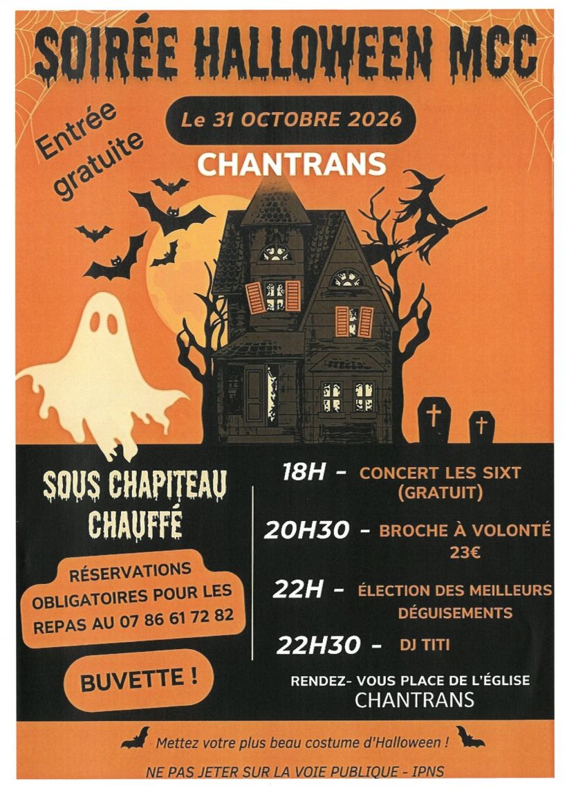 soirée HALLOWEEN