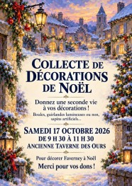 Collecte de Décorations de Noël