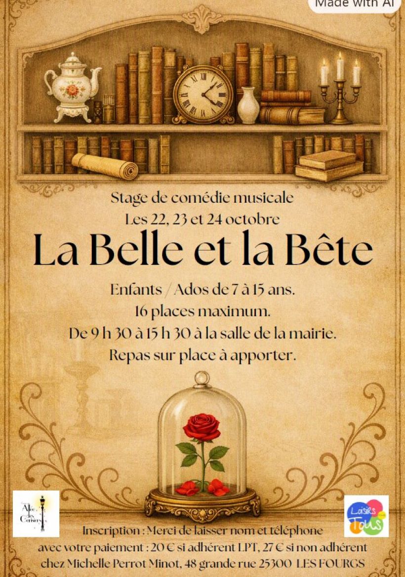 Stage de comédie musicale