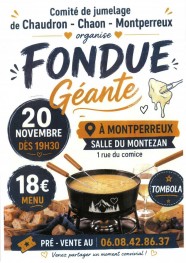 Fondue Géante