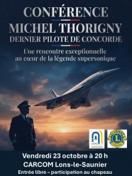 Conférence : Michel THORIGNY, dernier pilote de Concorde
