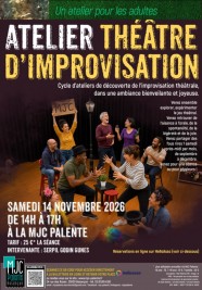 Atelier Théâtre d'improvisation