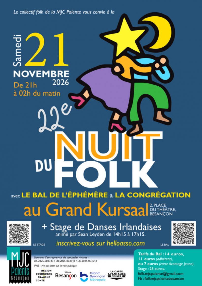 22ème Nuit du Folk