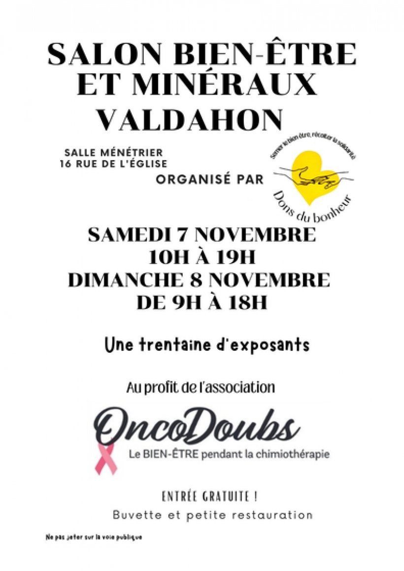 Salon bien-être et minéraux
