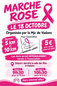 Octobre Rose - Marche