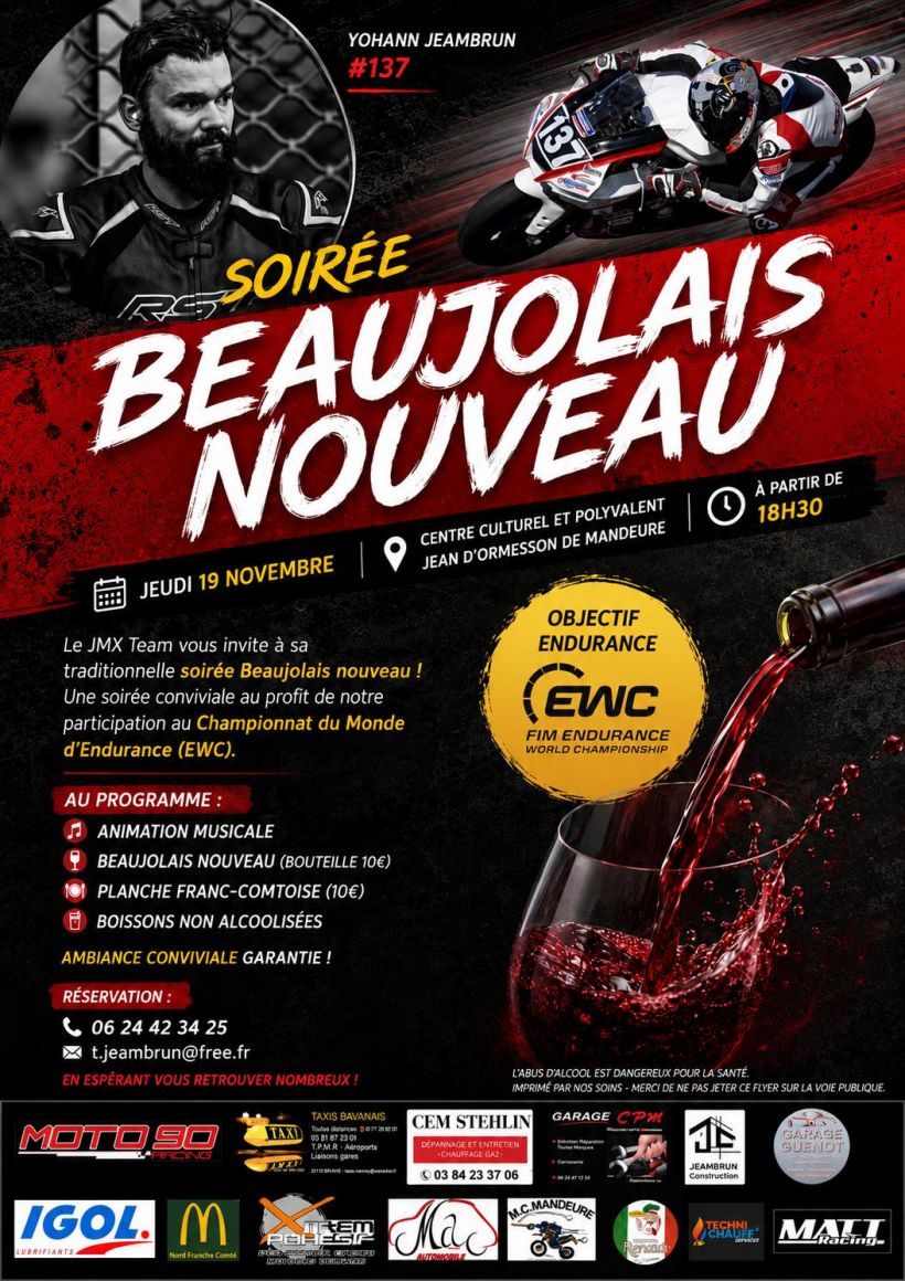 Soirée beaujolais nouveau