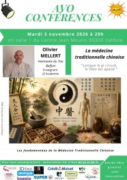 Conférence : la médecine traditionnelle chinoise