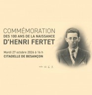 Commémoration du centenaire de la naissance de Henri Fertet