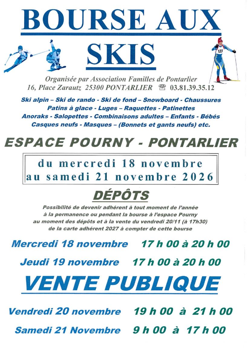 Bourse aux skis