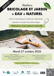 Bricolage et jardin "eau" naturel