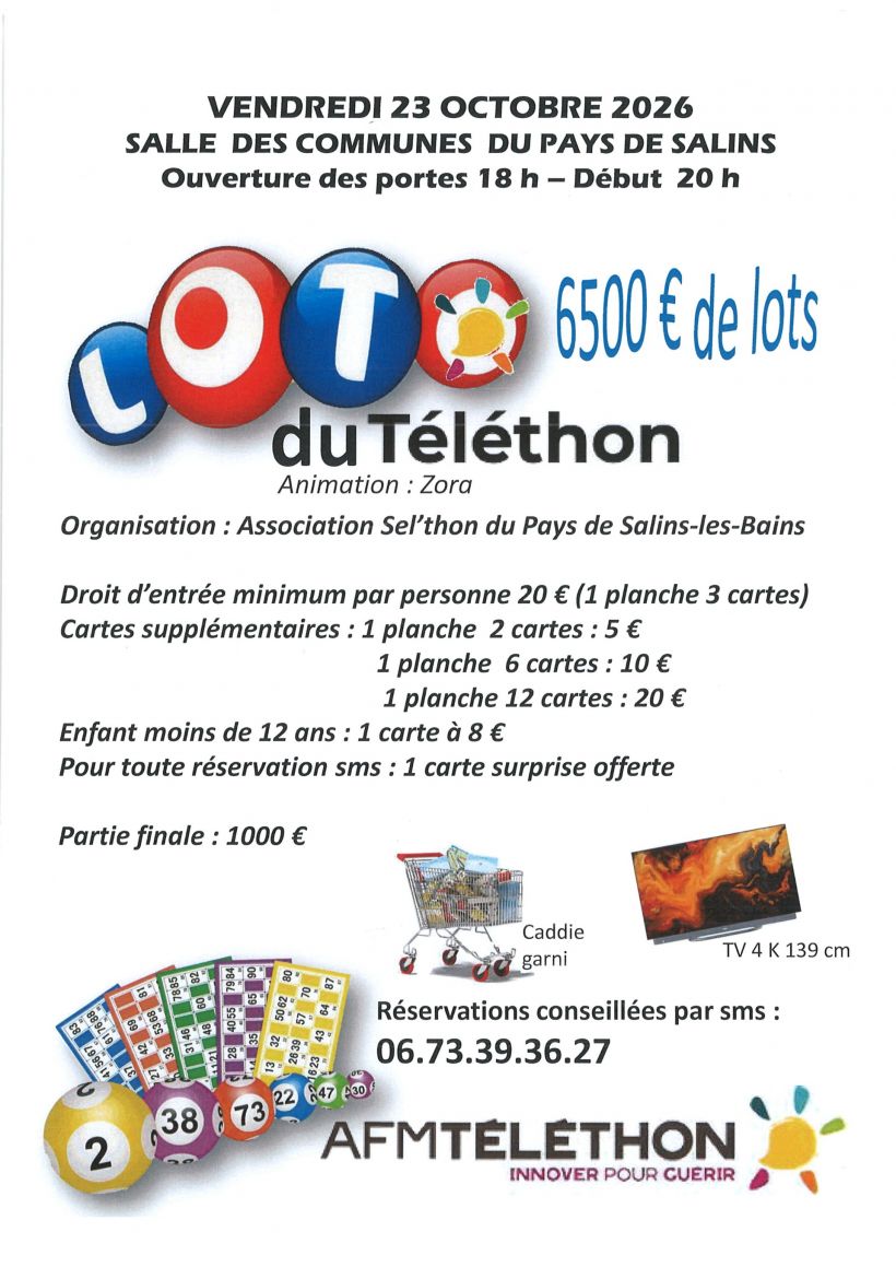 Loto du Téléthon